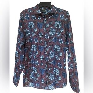 Scotch & Soda Amsterdam Couture Men’s Long-Sleeve Button-Down Shirt